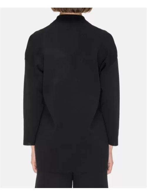 Giacca in maglia match set Alpha Studio ALPHA STUDIO | AD-2166N-NERO